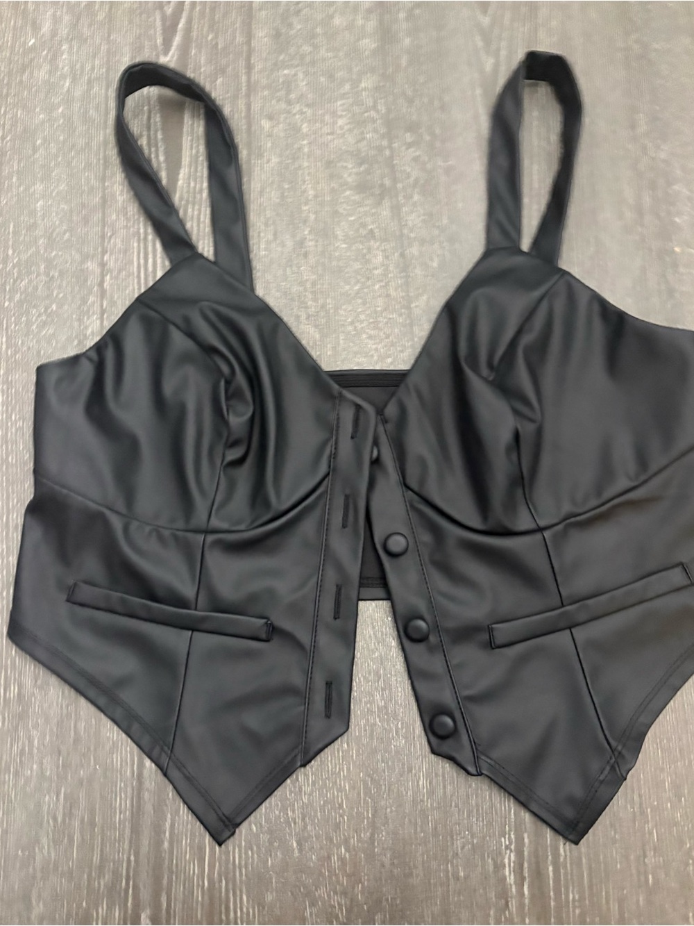 SHEIN Black Logo Clothing Tag on Garment